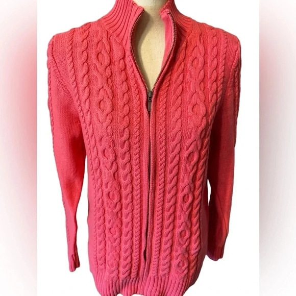 L.L. Bean cable knit sweater - Picture 1 of 6